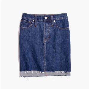 Madewell Denim skirt